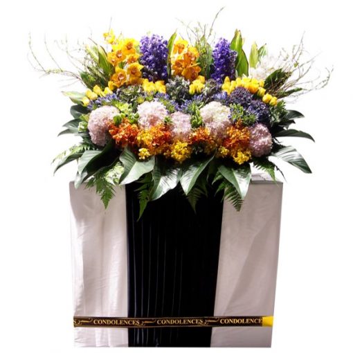 funeral flower stand